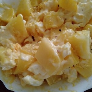 オリーブとゆで卵のポテトサラダ【洋食・副菜】